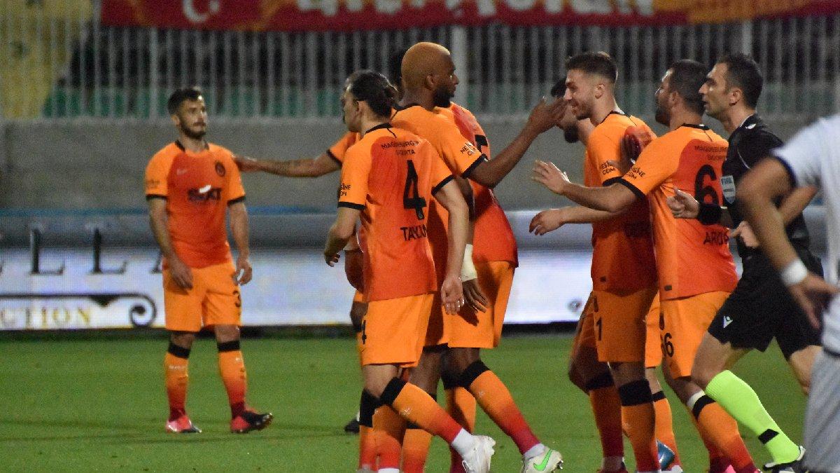 Denizlispor Galatasaray maçında beş gol... Aslan zirveye ortak oldu