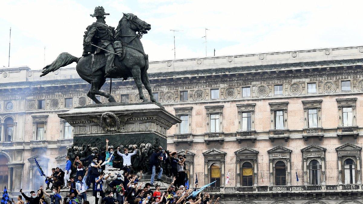 Yıllar sonra gelen şampiyonluk Inter taraftarına coronayı unutturdu