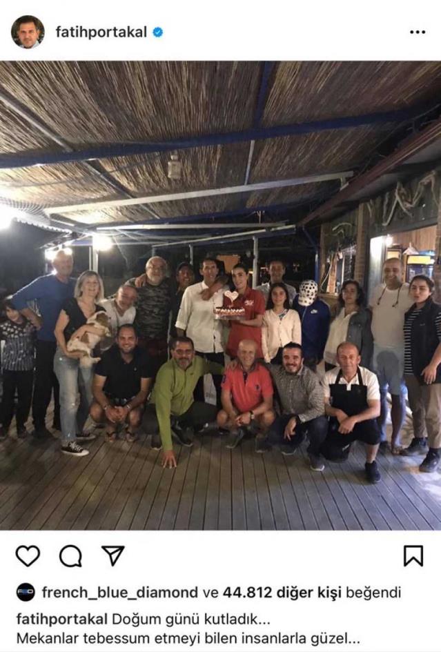  Yeterli önlemler alınmıyor diyen Fatih Portakal, doğum günü partisine katıldı