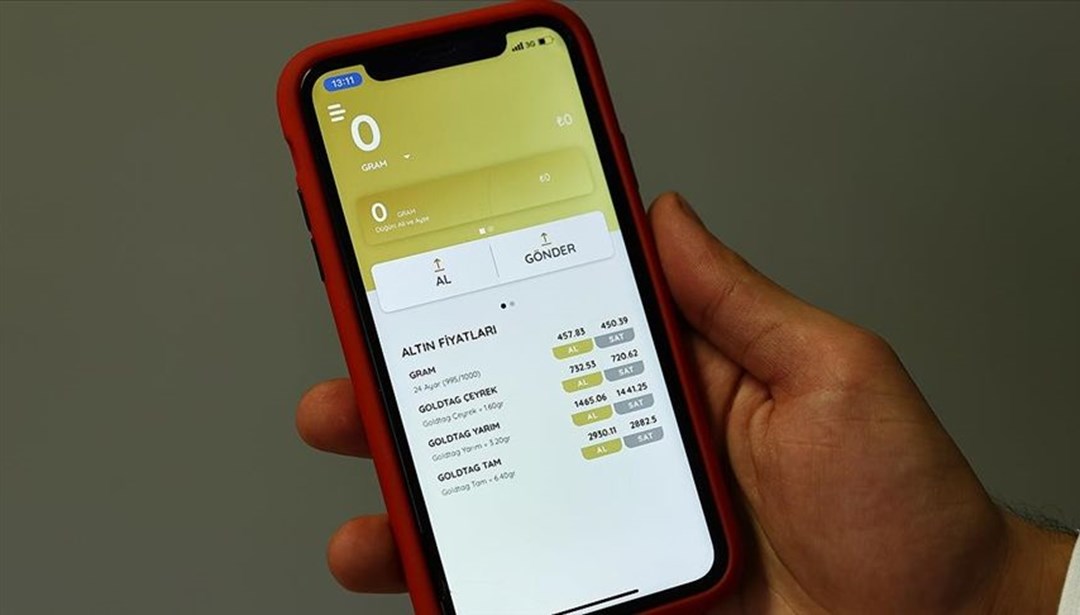 Altınlar internetten takılabilecek (QR kodlu takı dönemi)