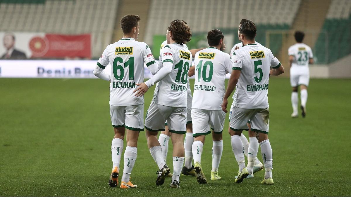 Bursaspor evinde kazandı