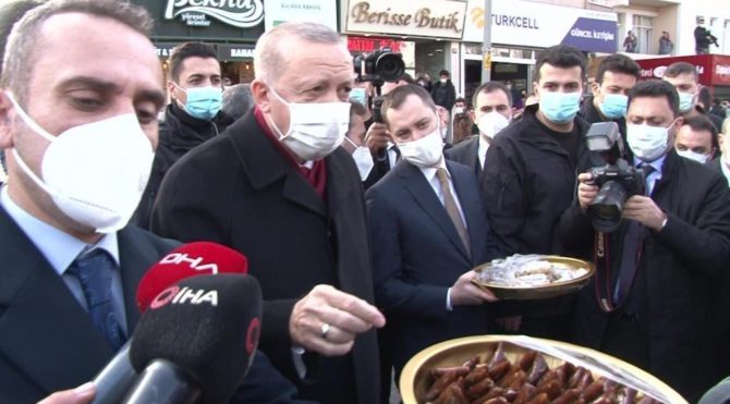 Cumhurbaşkanı Erdoğan: Bununla beslenene Covid, movid bulaşmaz