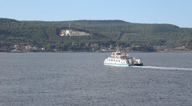 Gökçeada ve Bozcaada’da feribot seferleri iptal