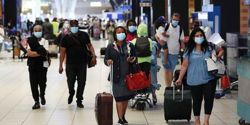 Güney Afrika Cumhuriyeti'ne seyahat edeceklere Kovid-19 testi zorunluluğu