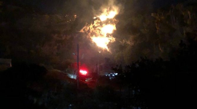 Hatay’da 4 ayrı noktada yangın