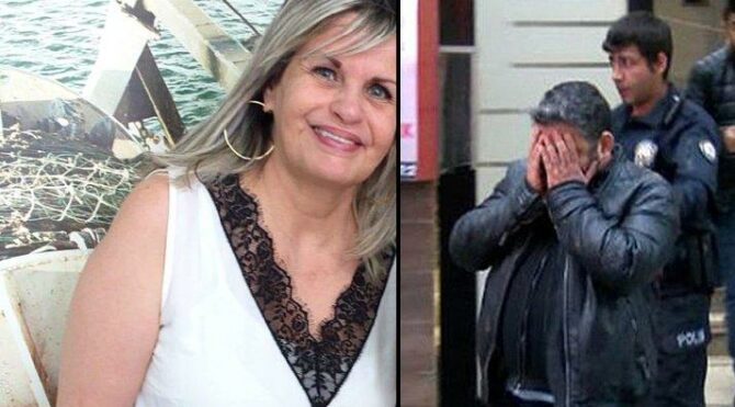 Öldürdüğü eşinin mezarını ziyaret etmek istedi