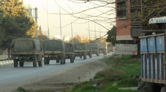 Suriye’ye araç ve komando sevkiyatı