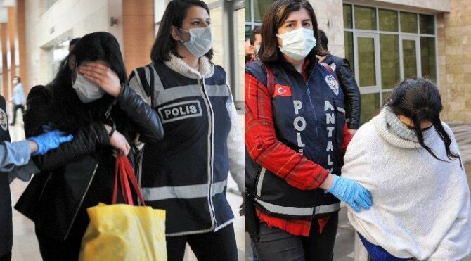 1 milyonluk vurgun yapmışlardı… ‘Altın Kızlar’ tutuklandı
