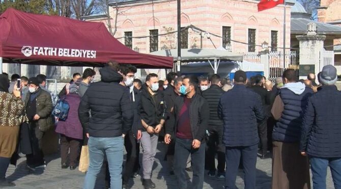 2. Abdülhamid’in torunu için Ayasofya Camii’nde gıyabi cenaze namazı