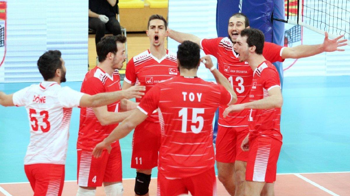 A Milli Erkek Voleybol Takımı, CEV Avrupa Şampiyonası biletini kaptı