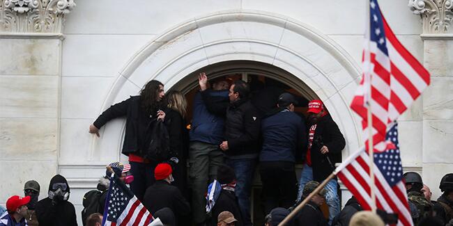 ABD Kongresi 1814'ten bu yana ilk kez işgale tanık oluyor