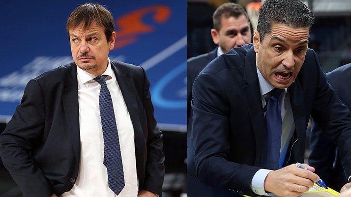 Anadolu Efes maçı ertelendi, Ergin Ataman ve Sfairopoulos karşı karşıya geldi…