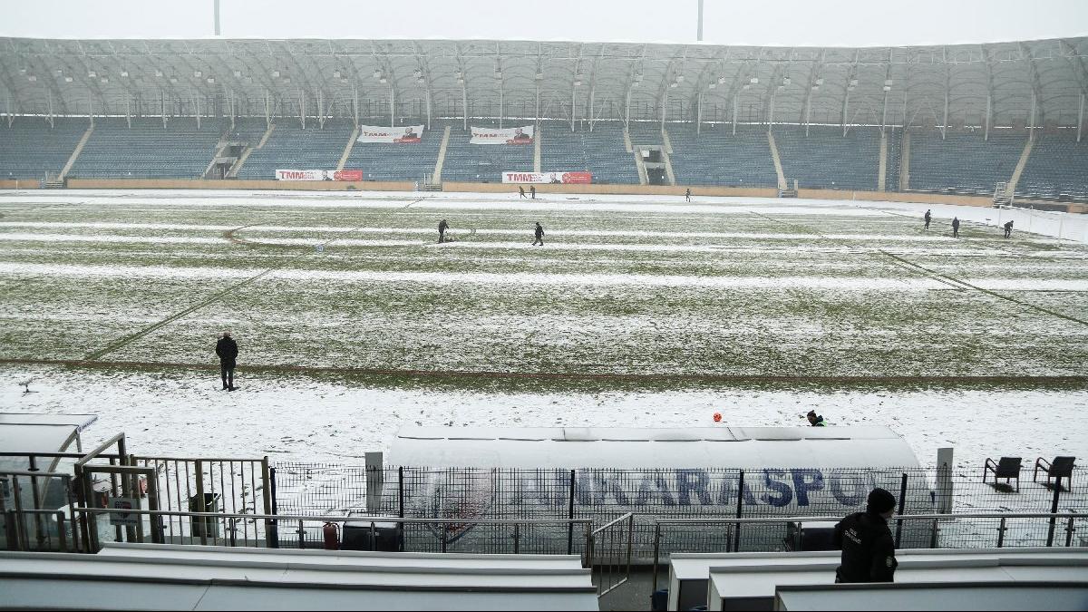 Ankara’da maça kar molası