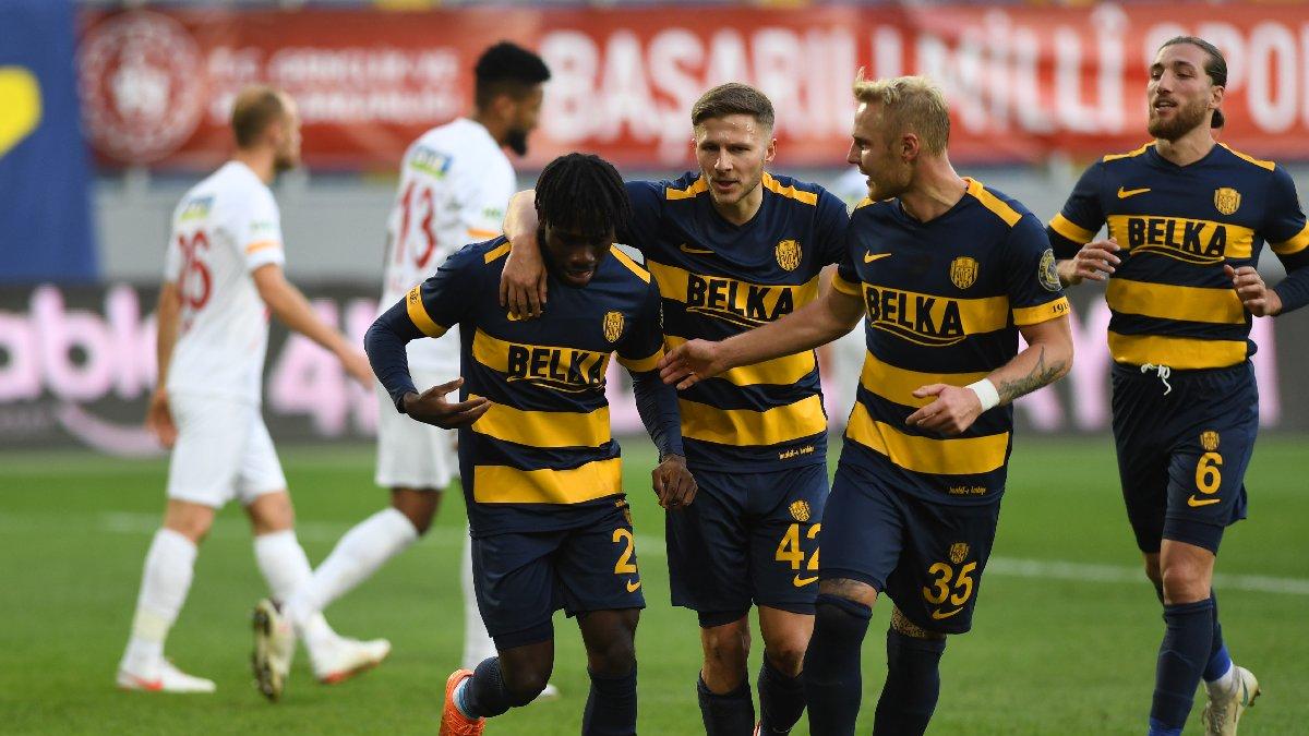 Ankaragücü çıkışını sürdürdü… Dört gol, bir kırmızı kart