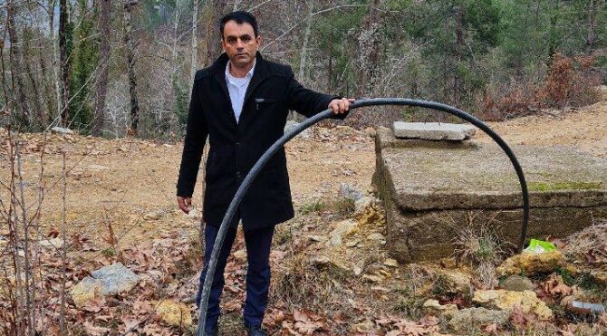 Antalya’da kaçak su kullanan mermer ocağına ceza yazıldı