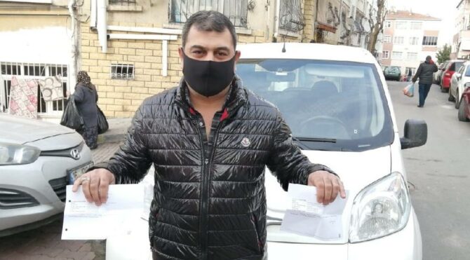 Aracı olmayan şahıs hiç gitmediği şehirlerde trafik cezası yedi