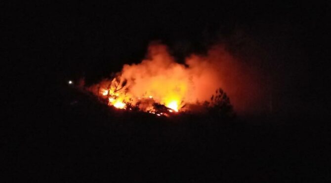 Aynı bölgede 7. kez orman yangını