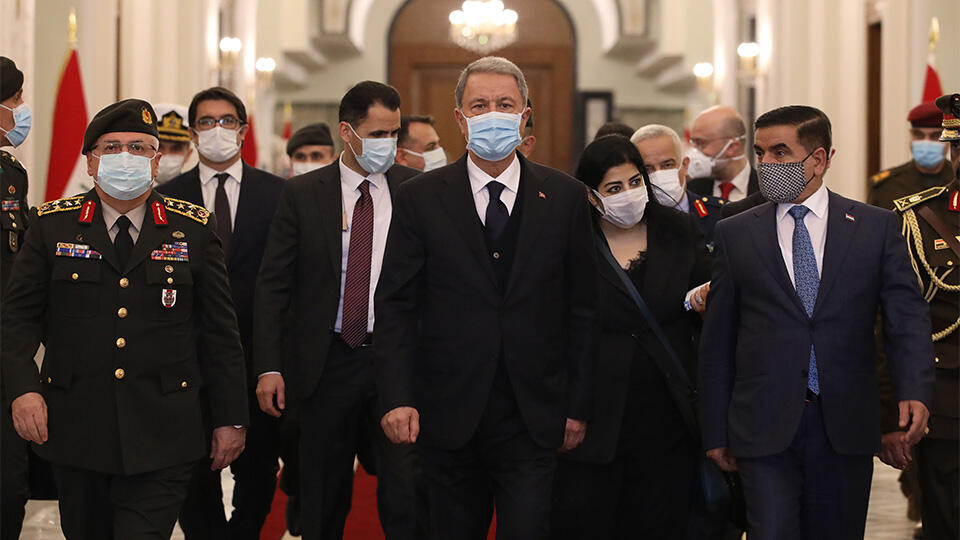 Bakan Akar: Irak ile her türlü iş birliğine hazırız | Video