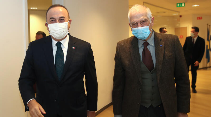 Bakan Çavuşoğlu, AB Dış İlişkiler Yüksek Temsilcisi Borell ile görüştü