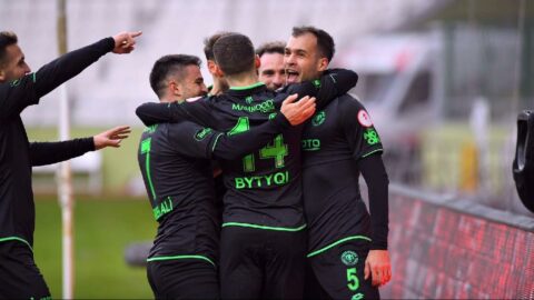 Gaziantep FK`yı eleyen Konyaspor Türkiye Kupası`nda çeyrek finalde