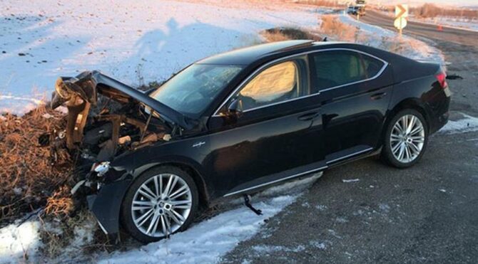 Belediye başkanı ve 1 kişinin yaralandığı kazada sürücü öldü