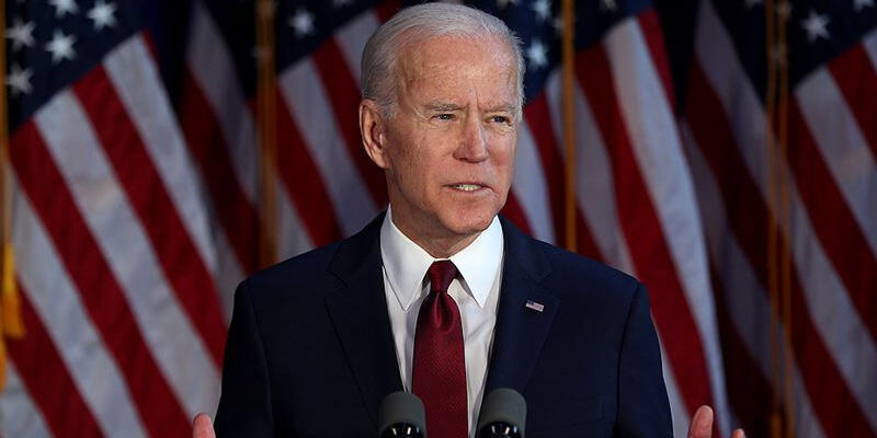 Biden, yemin töreni öncesi Washington'a geldi