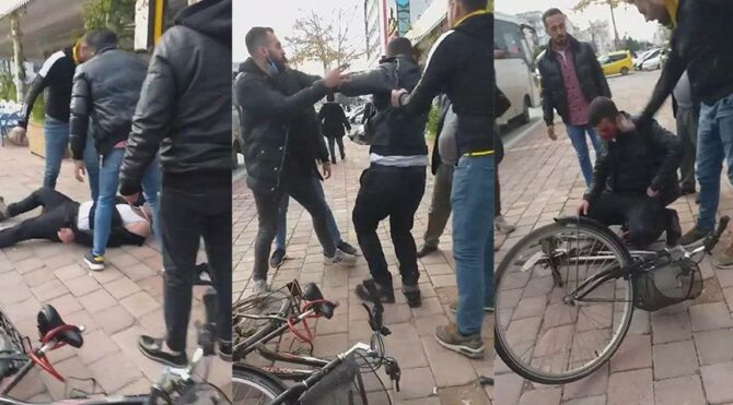 Bisikletli sapık ‘tanıdık sandım’ dedi, dayaktan kurtulamadı
