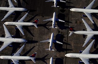 Delta Hava Yolları 2020'de 12,4 milyar dolar zarar etti
