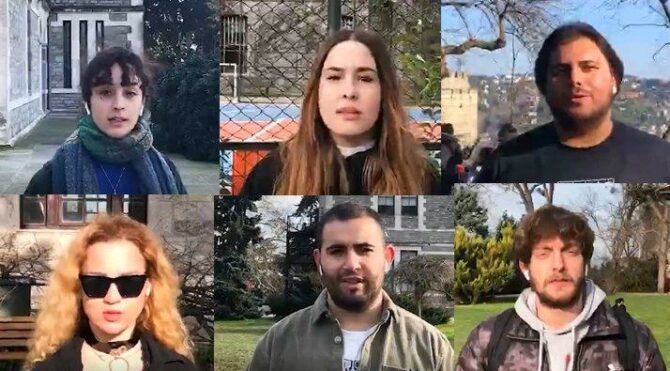 Boğaziçili öğrencilerden videolu protesto: Yasal ama…