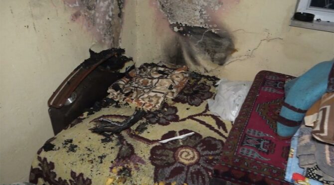 Bu evde eşyalar kendiliğinden tutuşuyor! İnceleme başlatıldı