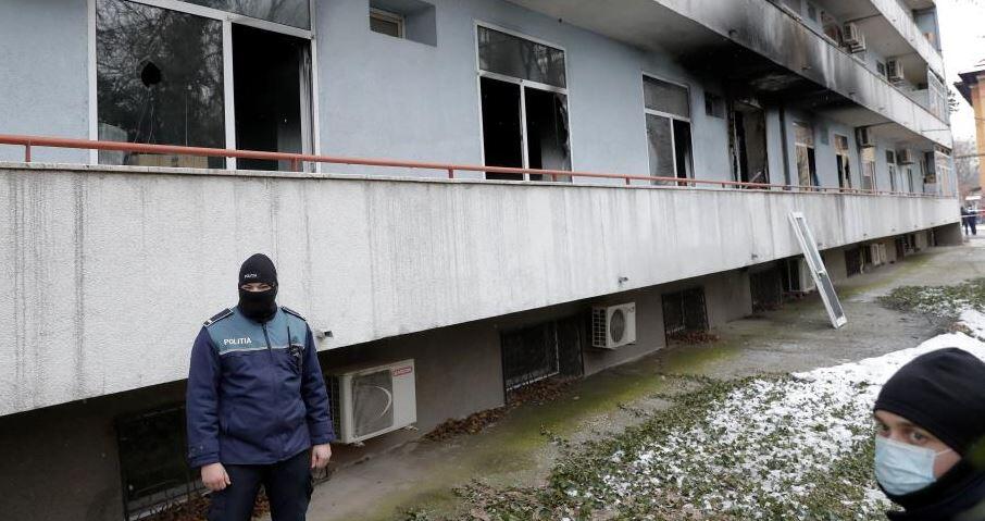Bükreş’te pandemi hastanesinde yangın: 4 ölü