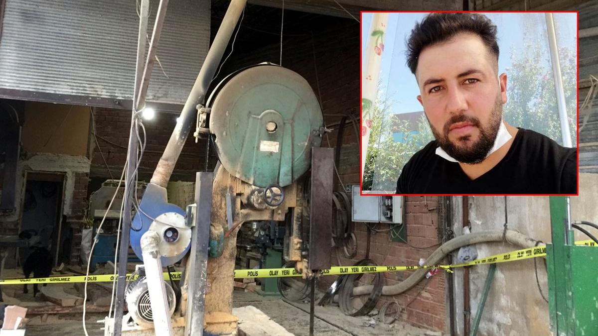 Manisa'da hızar makinesine düşen işçi hayatını kaybetti