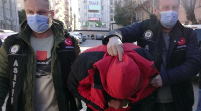 Çanakkale sapığı adliyeye sevk edildi