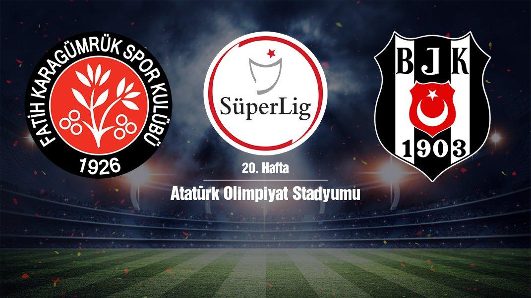 CANLI | Fatih Karagümrük Beşiktaş