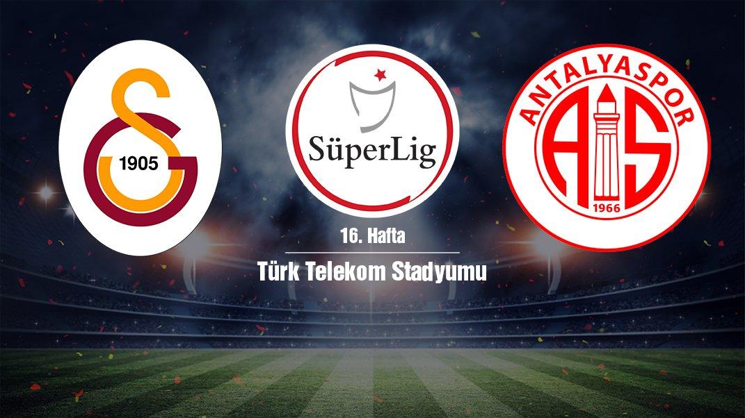 CANLI | Galatasaray Antalyaspor