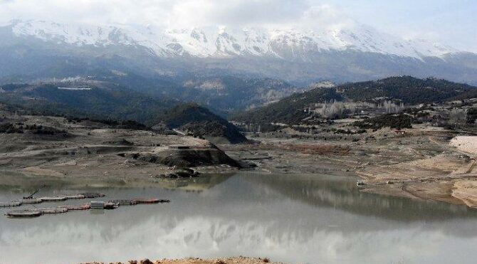 Çayboğazı Barajı’nın su seviyesinde tehlikeli düşüş