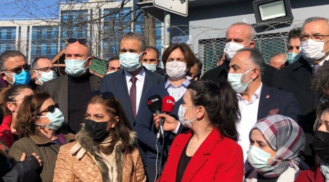 CHP İlçe Başkanı’na açılan tazminat davası işlemden kaldırıldı