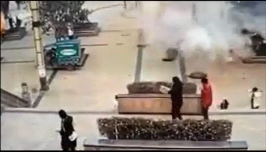 Çin'de çocuk fişeği kanalizasyona atınca ortalık savaş alanına döndü