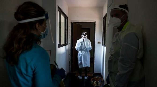 Corona aşısı ekiplerini şoke eden ölüm