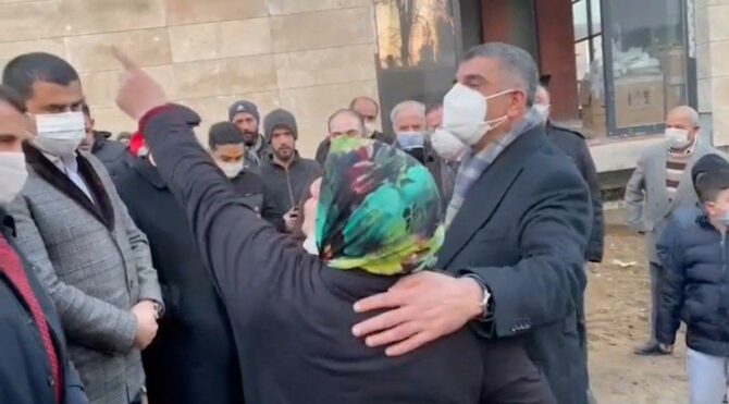 Depremzedenin isyanı: Cumhurbaşkanı da gelse konuşacağım