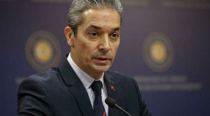 Dışişleri Sözcü Aksoy: Yunanistan’ın İyon Denizi’ndeki tasarrufu Ege’yi etkilememektedir