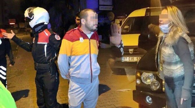 ‘Dur’ ihtarına uymayan sürücü ortalığı birbirine kattı