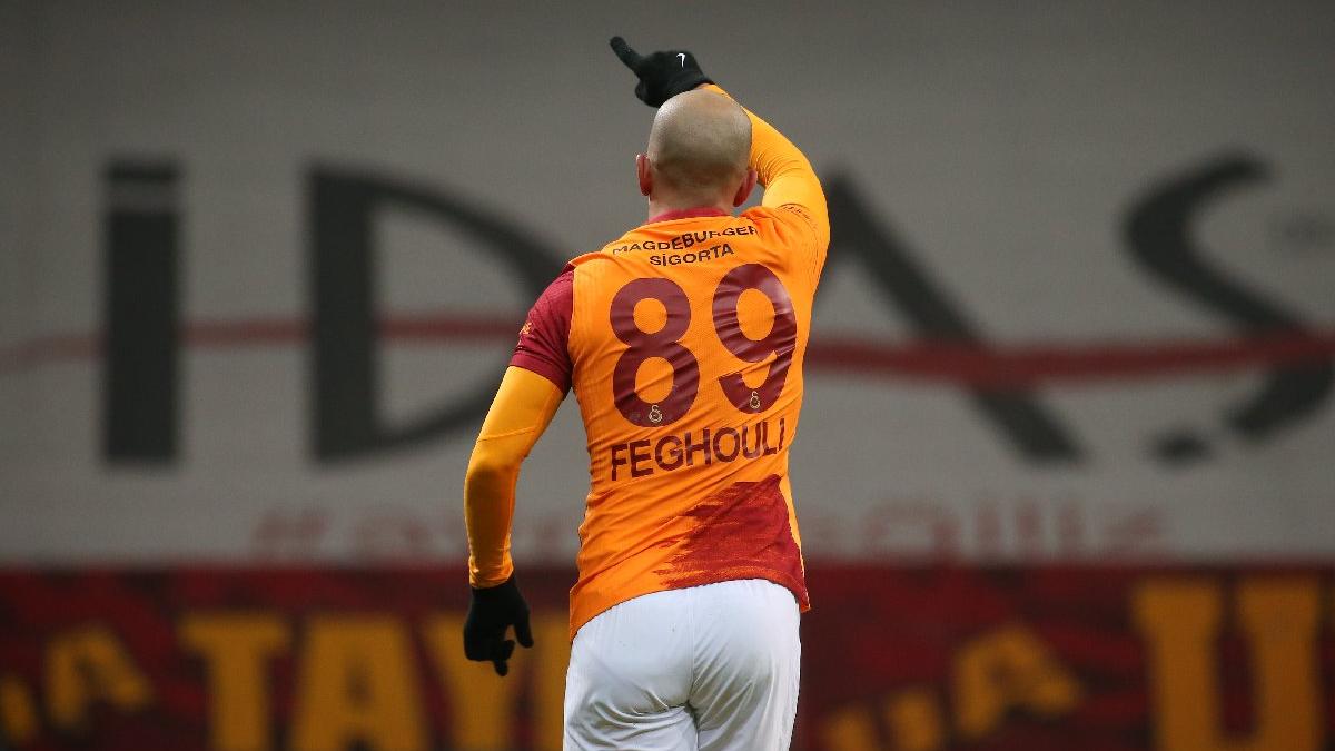 Feghouli: Golü eşim ve çocuklarıma armağan ediyorum
