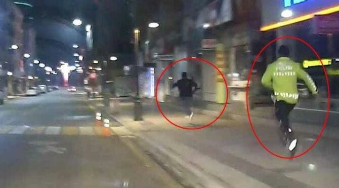 Film sahnelerini aratmayan kovalamaca: Böyle yakalandılar