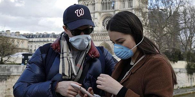 Fransa'da son 24 saatte 172 kişi Kovid-19 nedeniyle öldü