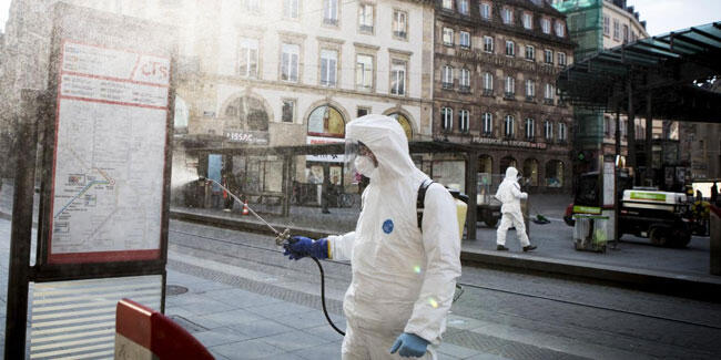 Fransa'da son 24 saatte 23 bin 852 koronavirüs vakası!