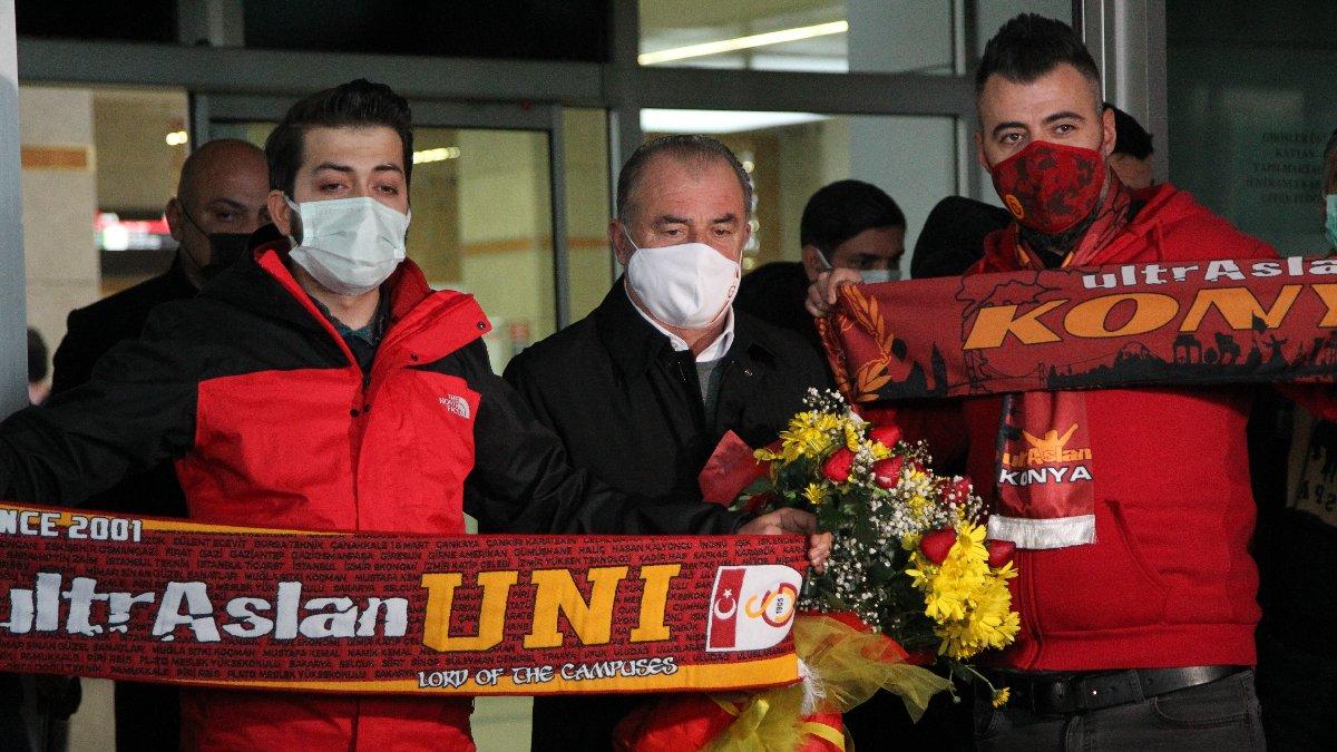 Galatasaray kafilesi Konya’da