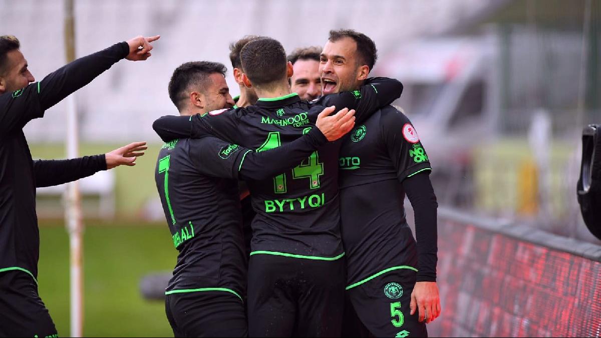 Gaziantep FK’yı eleyen Konyaspor Türkiye Kupası’nda çeyrek finalde