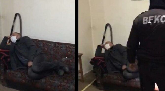 Gece yarısı kumar baskını: Uyuyor numarası tutmadı…