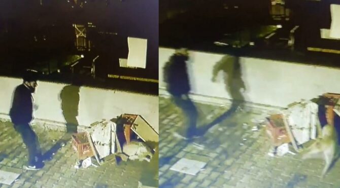 Göz göze geldiler, birbirlerinden kaçtılar